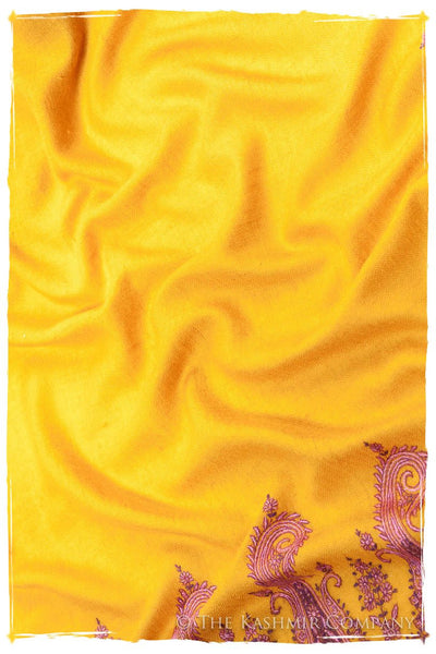 Frontière Narcissus Paisley L'amour Soft Cashmere Scarf/Shawl