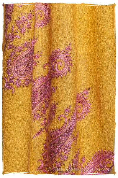 Frontière Narcissus Paisley L'amour Soft Cashmere Scarf/Shawl