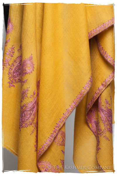 Frontière Narcissus Paisley L'amour Soft Cashmere Scarf/Shawl