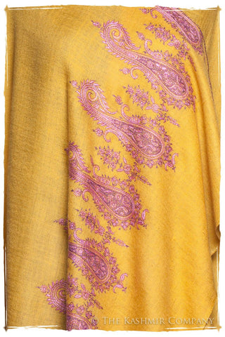 Frontière Narcissus Paisley L'amour Soft Cashmere Scarf/Shawl