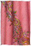 Orient Frontière Chateau Rose L'amour Soft Cashmere Scarf/Shawl