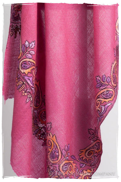 Orient Frontière Rosebud L'amour Soft Cashmere Scarf/Shawl