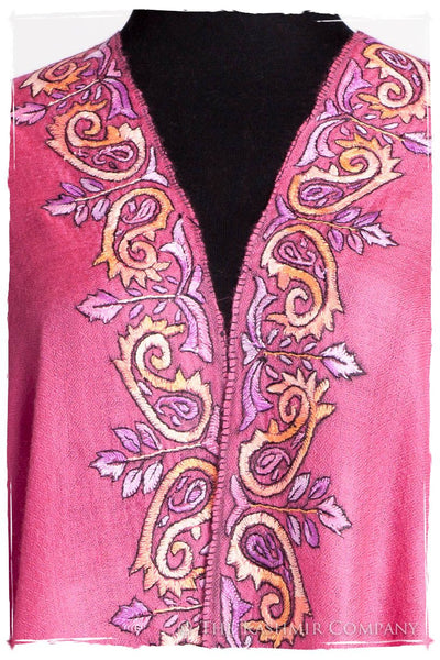 Orient Frontière Rosebud L'amour Soft Cashmere Scarf/Shawl