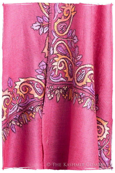 Orient Frontière Rosebud L'amour Soft Cashmere Scarf/Shawl