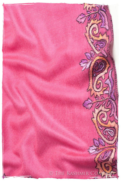 Orient Frontière Rosebud L'amour Soft Cashmere Scarf/Shawl