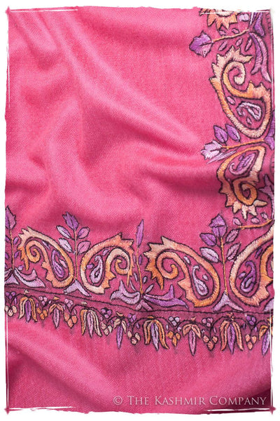 Orient Frontière Rosebud L'amour Soft Cashmere Scarf/Shawl