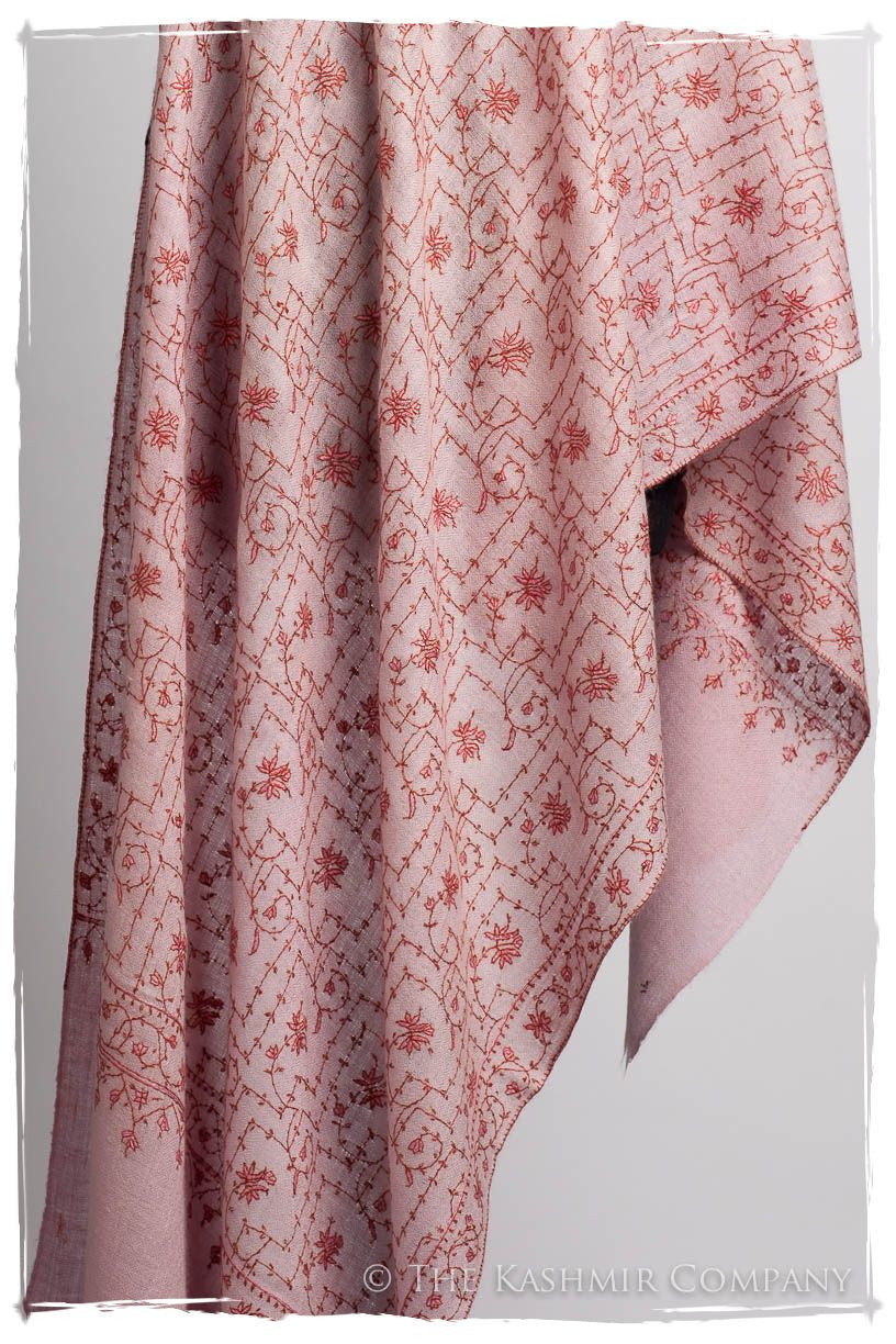 Jardin Potpourri Rose L'amour Soft Cashmere Scarf/Shawl