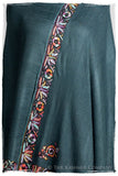 Frontière Jardin Midnight L'amour Soft Cashmere Shawl