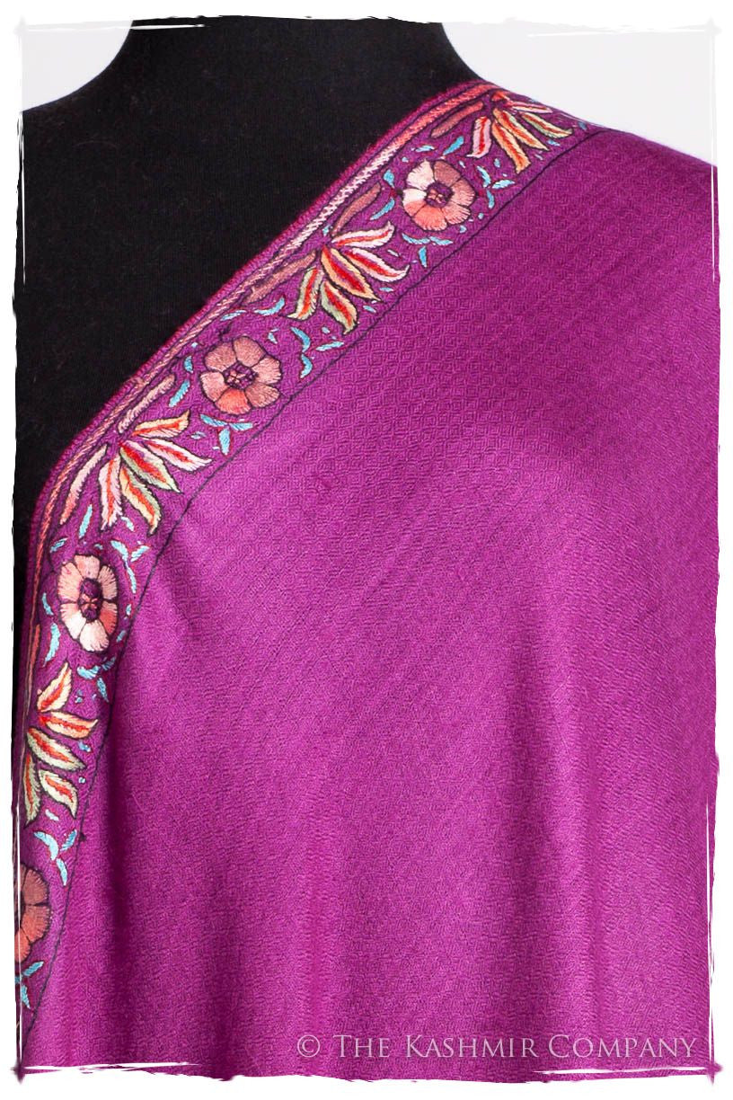Frontière Jardin Byzantium L'amour Soft Cashmere Scarf/Shawl
