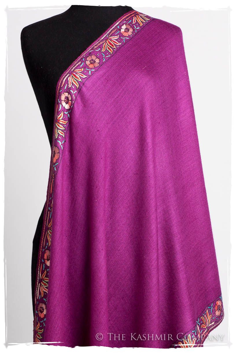 Frontière Jardin Byzantium L'amour Soft Cashmere Scarf/Shawl