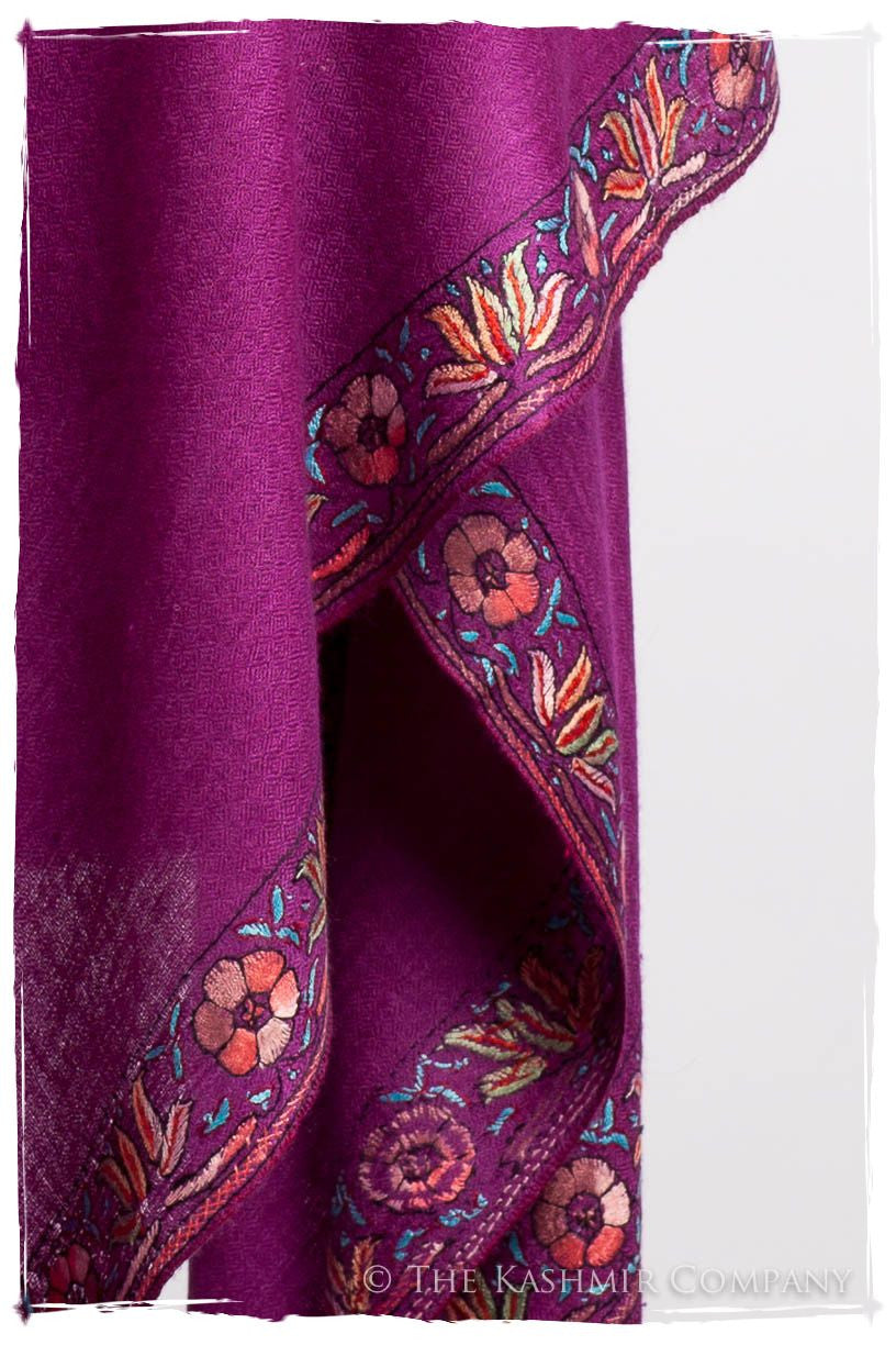 Frontière Jardin Byzantium L'amour Soft Cashmere Scarf/Shawl