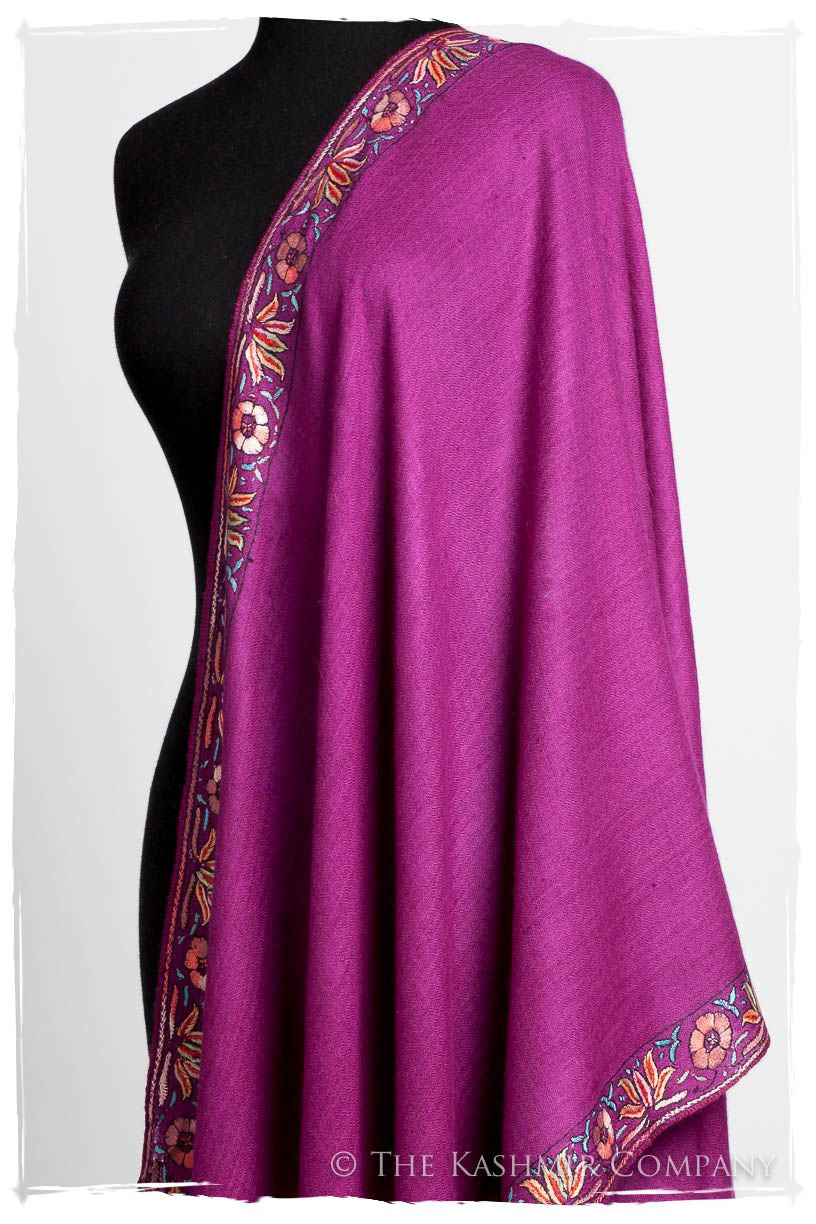 Frontière Jardin Byzantium L'amour Soft Cashmere Scarf/Shawl