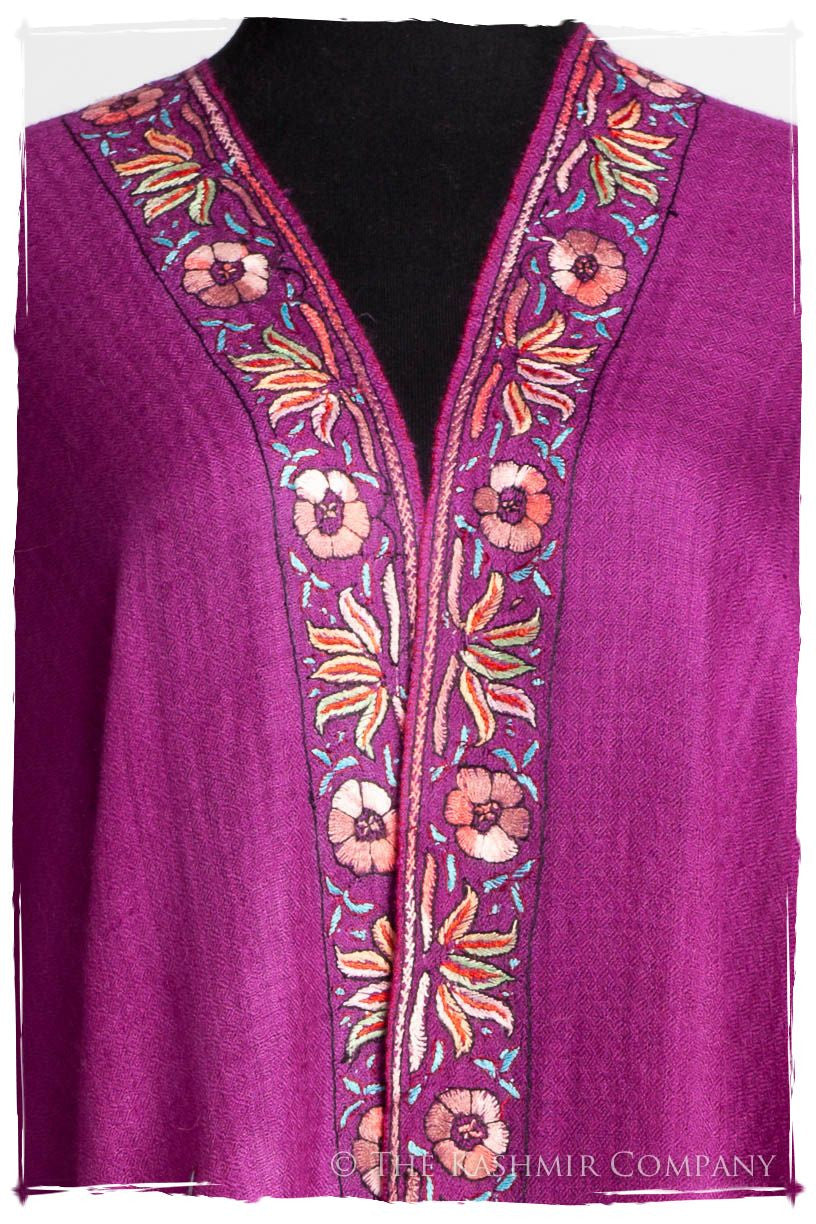 Frontière Jardin Byzantium L'amour Soft Cashmere Scarf/Shawl