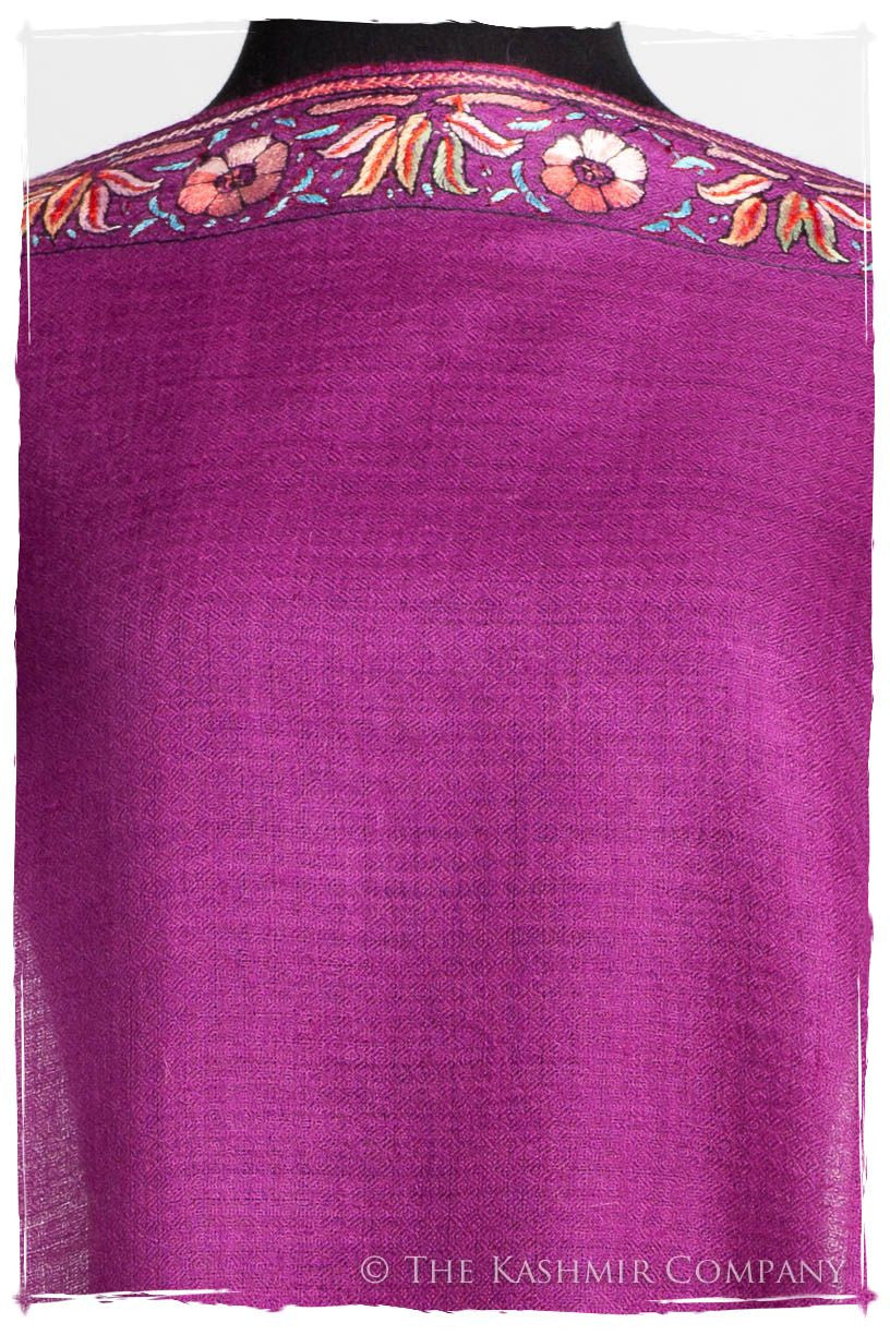 Frontière Jardin Byzantium L'amour Soft Cashmere Scarf/Shawl