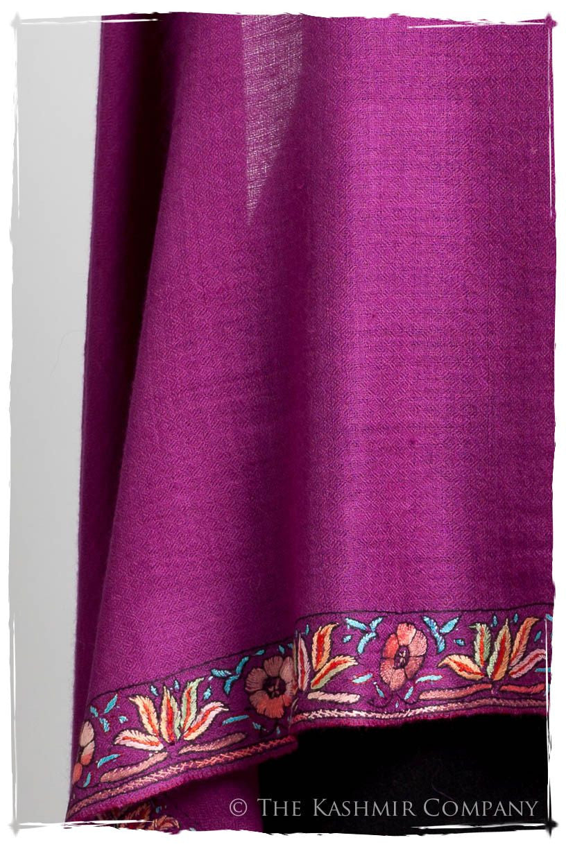 Frontière Jardin Byzantium L'amour Soft Cashmere Scarf/Shawl