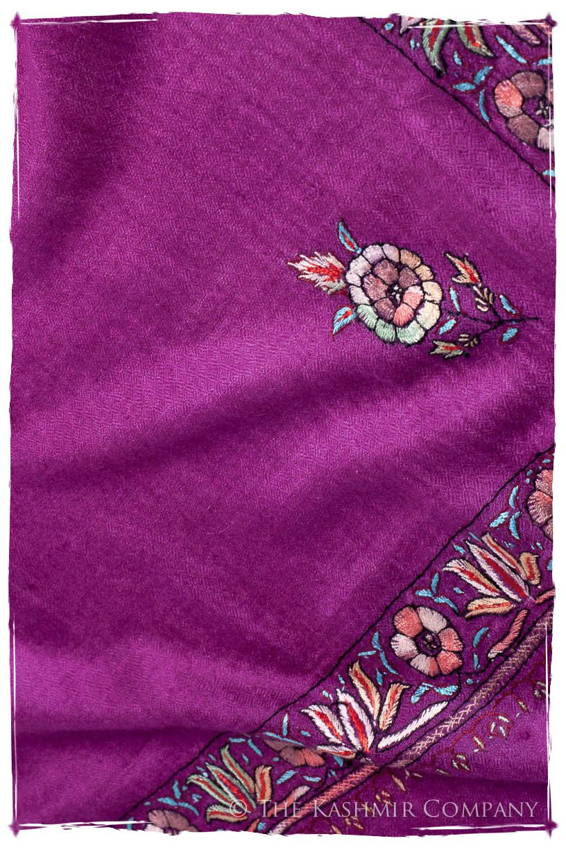 Frontière Jardin Byzantium L'amour Soft Cashmere Scarf/Shawl