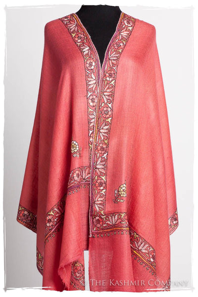 Frontière Jardin Camellia L'amour Soft Cashmere Shawl