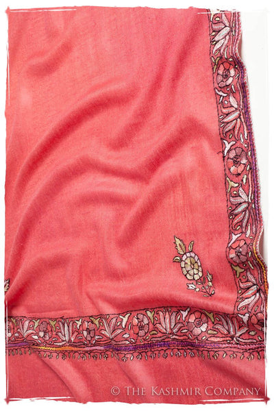 Frontière Jardin Camellia L'amour Soft Cashmere Shawl