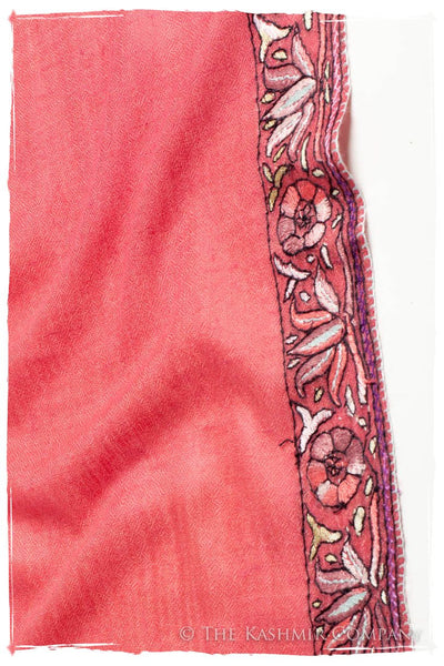 Frontière Jardin Camellia L'amour Soft Cashmere Shawl