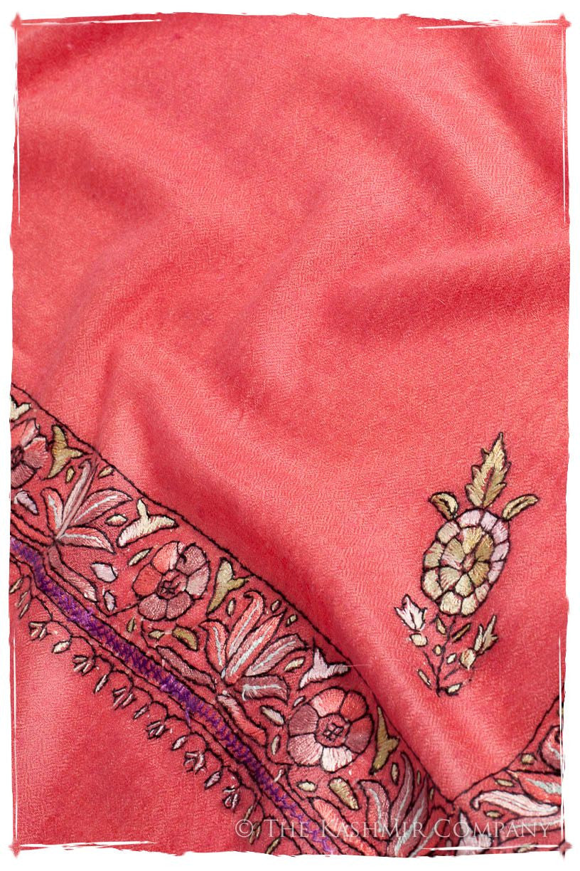 Frontière Jardin Camellia L'amour Soft Cashmere Shawl