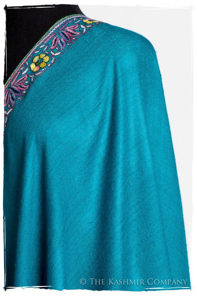 Frontière Jardin Caribbean L'amour Soft Cashmere Shawl