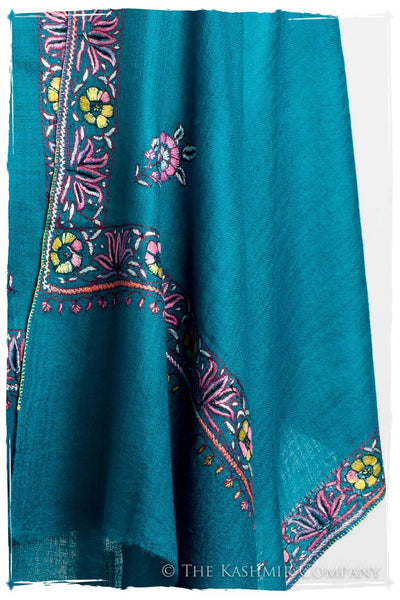 Frontière Jardin Caribbean L'amour Soft Cashmere Shawl