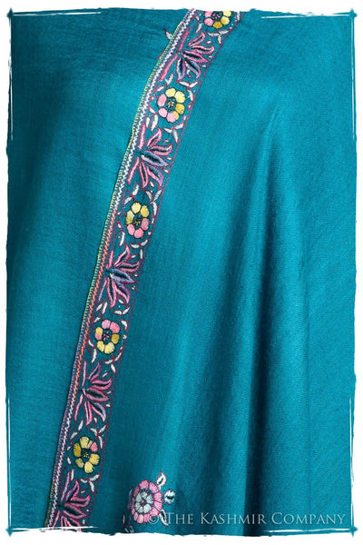 Frontière Jardin Caribbean L'amour Soft Cashmere Shawl