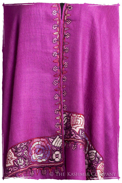 Rose Jardin Frontière L'amour Soft Cashmere Scarf/Shawl