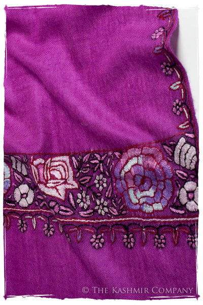 Rose Jardin Frontière L'amour Soft Cashmere Scarf/Shawl