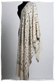 Clair de Lune Paisley L'amour Soft Cashmere Scarf/Shawl