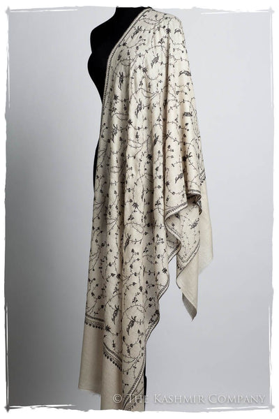 Clair de Lune Paisley L'amour Soft Cashmere Scarf/Shawl