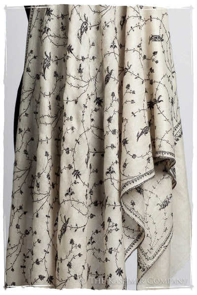 Clair de Lune Paisley L'amour Soft Cashmere Scarf/Shawl