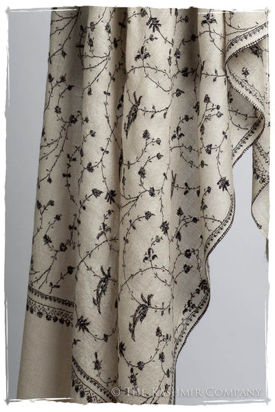 Clair de Lune Paisley L'amour Soft Cashmere Scarf/Shawl