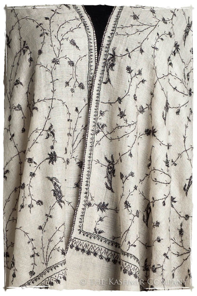 Clair de Lune Paisley L'amour Soft Cashmere Scarf/Shawl