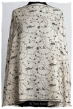 Clair de Lune Paisley L'amour Soft Cashmere Scarf/Shawl