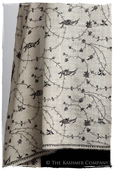 Clair de Lune Paisley L'amour Soft Cashmere Scarf/Shawl