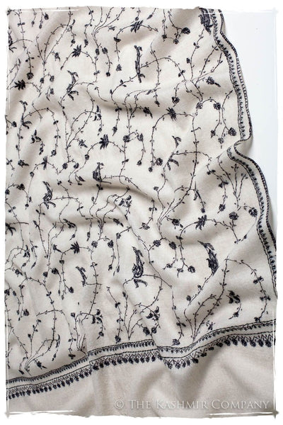 Clair de Lune Paisley L'amour Soft Cashmere Scarf/Shawl