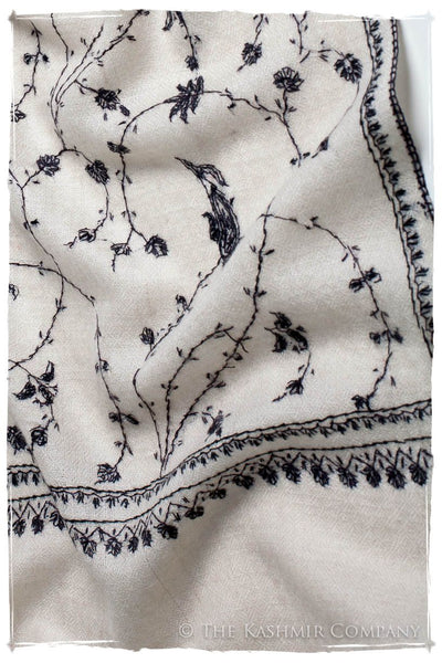 Clair de Lune Paisley L'amour Soft Cashmere Scarf/Shawl