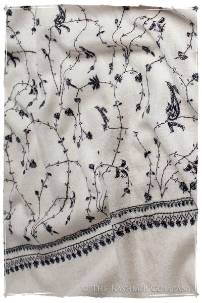 Clair de Lune Paisley L'amour Soft Cashmere Scarf/Shawl