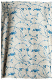 Sapphire Bleu Bijou Paisley L'amour Soft Cashmere Scarf/Shawl