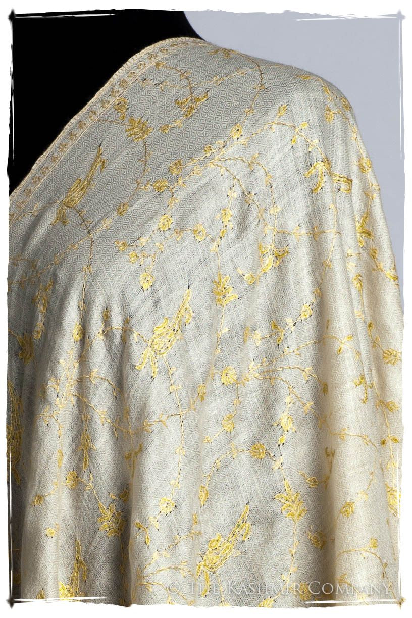 Joyau Tourmaline Paisley L'amour Soft Cashmere Scarf/Shawl