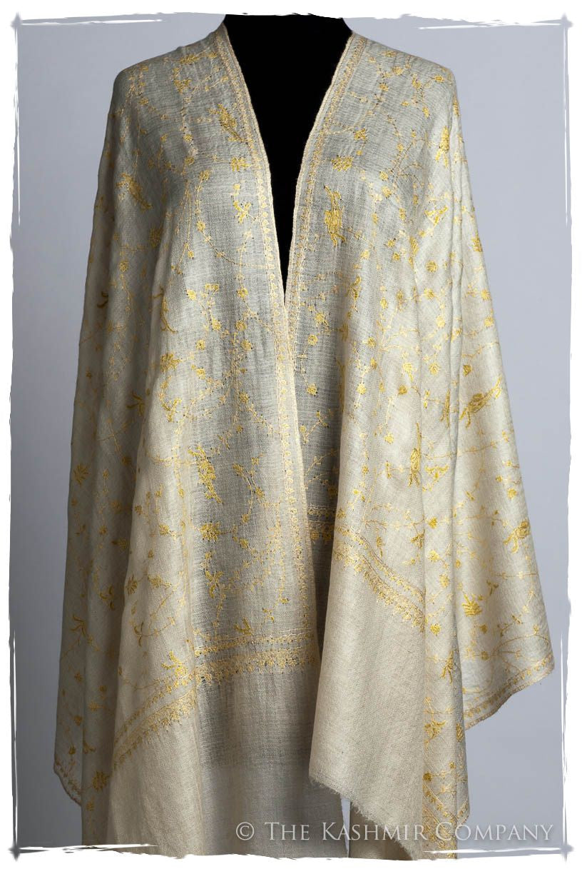 Joyau Tourmaline Paisley L'amour Soft Cashmere Scarf/Shawl