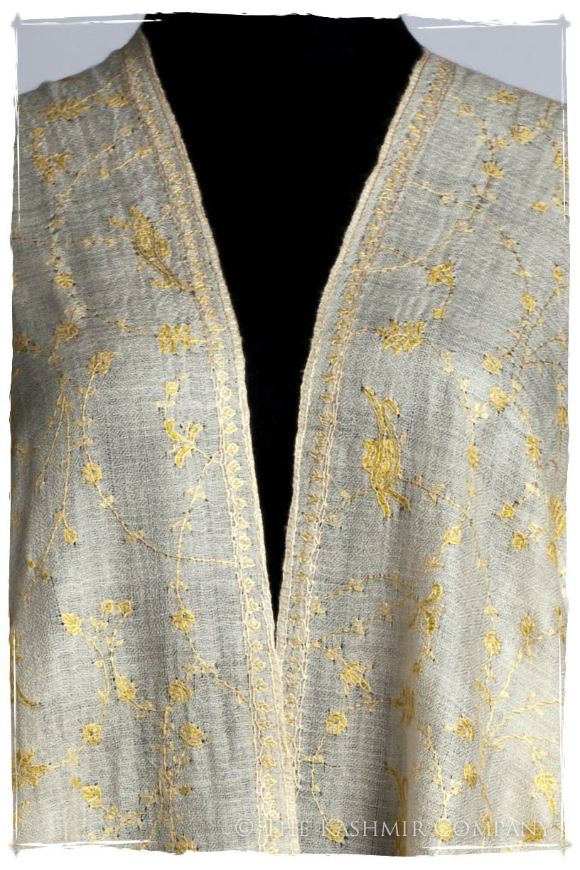 Joyau Tourmaline Paisley L'amour Soft Cashmere Scarf/Shawl