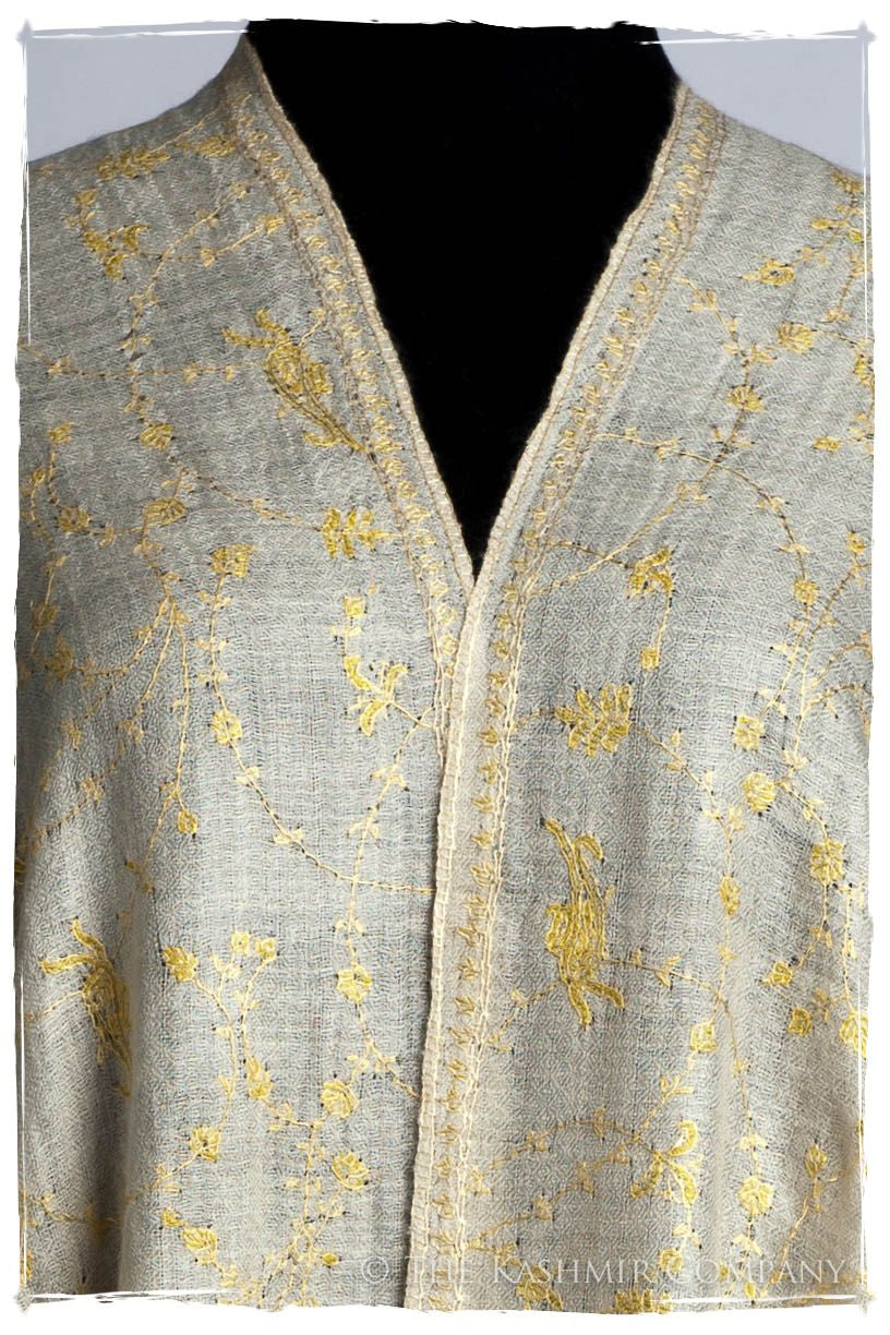 Joyau Tourmaline Paisley L'amour Soft Cashmere Scarf/Shawl