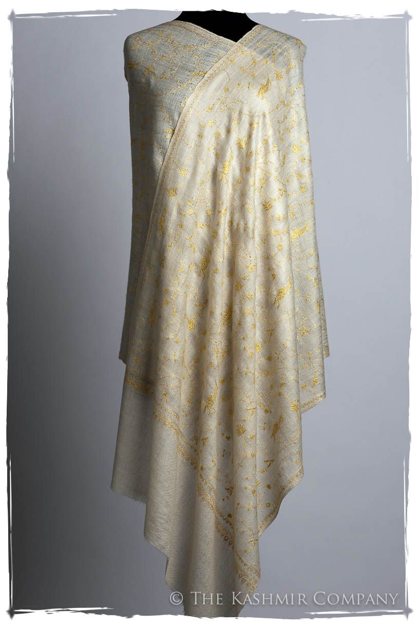 Joyau Tourmaline Paisley L'amour Soft Cashmere Scarf/Shawl