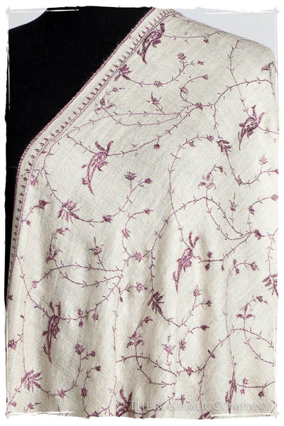 Joyau Amethyst Paisley L'amour Soft Cashmere Scarf/Shawl