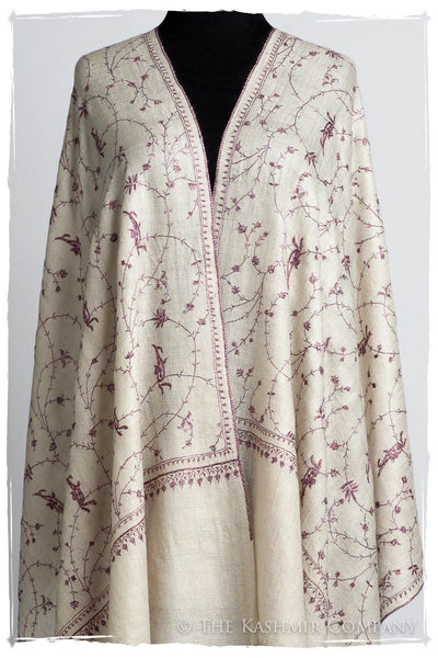 Joyau Amethyst Paisley L'amour Soft Cashmere Scarf/Shawl