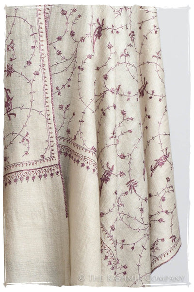 Joyau Amethyst Paisley L'amour Soft Cashmere Scarf/Shawl