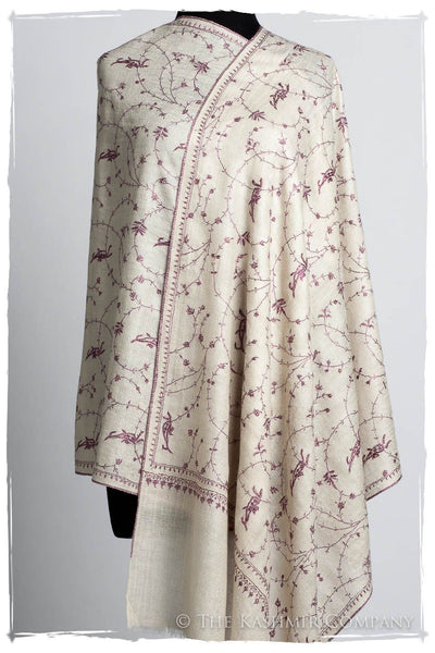 Joyau Amethyst Paisley L'amour Soft Cashmere Scarf/Shawl