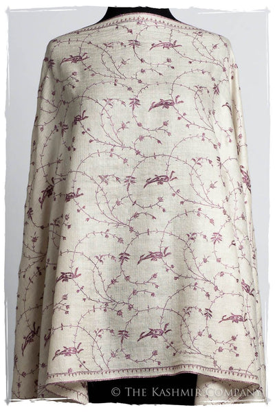 Joyau Amethyst Paisley L'amour Soft Cashmere Scarf/Shawl